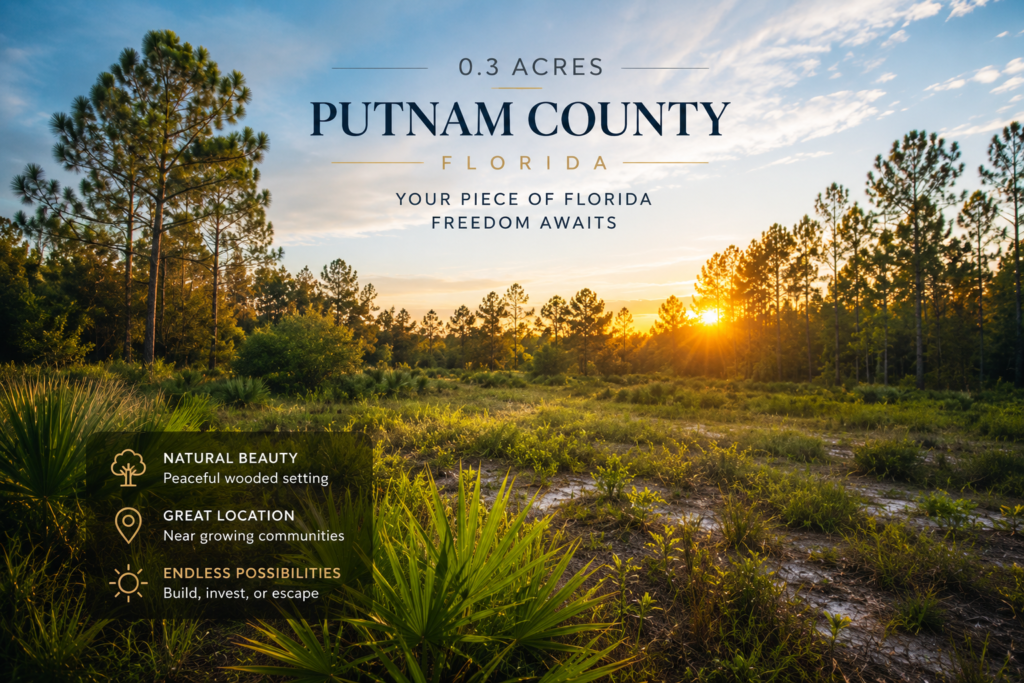 0.3 Acres – Putnam County, FL