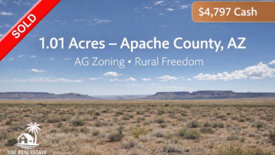 1.01 Acres – Apache County, AZ
