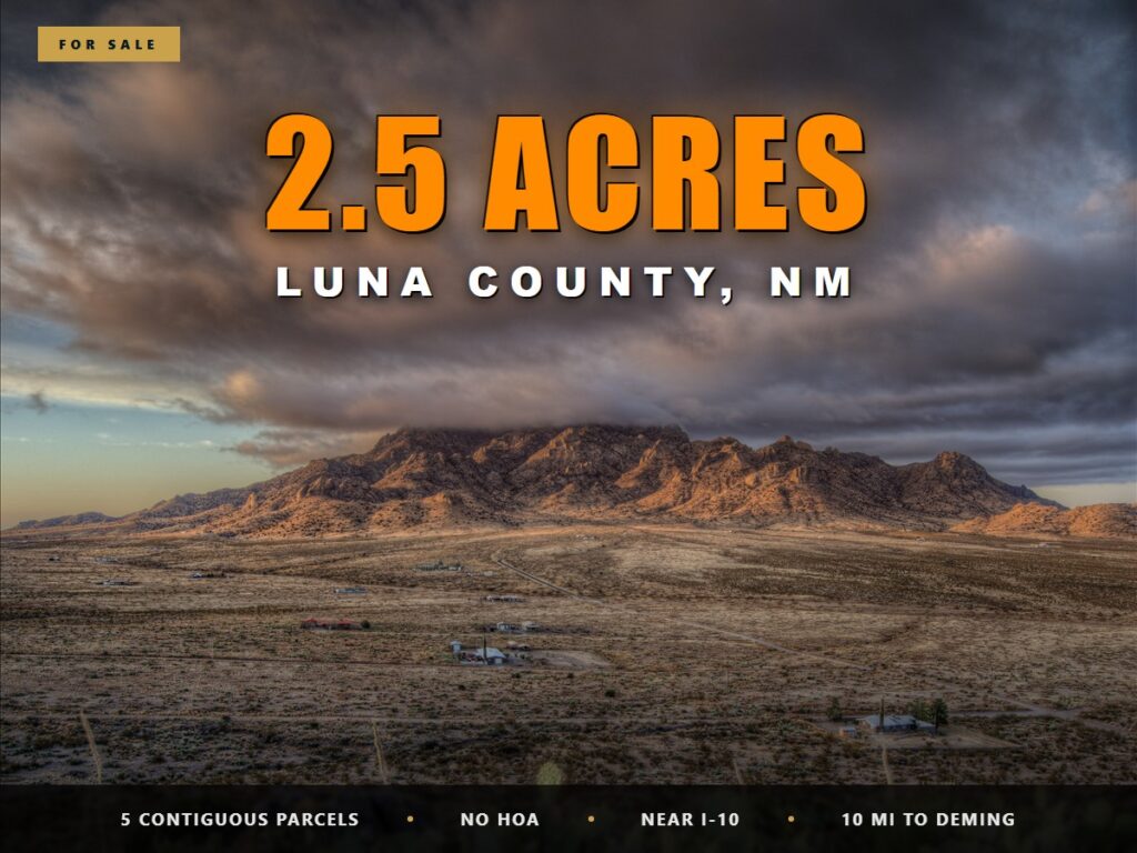 2.5 Acre, Luna County NM